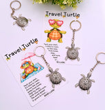 Travel Turtle Good Luck Keyring