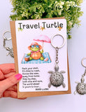 Travel Turtle Good Luck Keyring