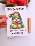 24 Advent Days of Christmas - Affirmation Cards