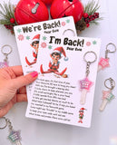 Elf Arrival Lucky Star Keyring