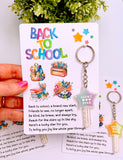 Back To School Lucky Star Keyring