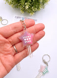 Double Digits Era 10th Birthday Lucky Star Keyring