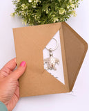 Travel Turtle Silver Keychain