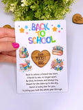 Back To School Lucky Heart Pocket Hug