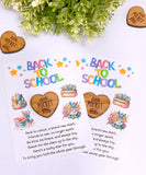 Back To School Lucky Heart Pocket Hug