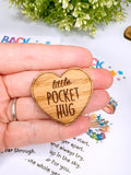 Back To School Lucky Heart Pocket Hug