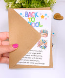 Back To School Lucky Heart Pocket Hug