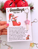 Elf Goodbye Lucky Star Keyring