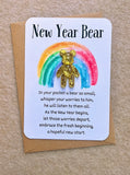 New Year Pocket Worry Bear