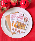 Personalised Lottery Scratch Card Holder - Dinner Table Favour