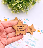 Personalised "I am" Pocket Star Card