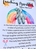 Personalised Thank You Teacher Pocket Bear