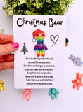 Christmas Bear Pocket Hug