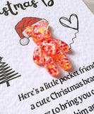 Christmas Bear Pocket Hug