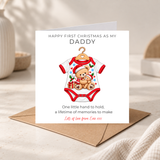 First Christmas as my Daddy Card