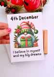 24 Advent Days of Christmas - Affirmation Cards