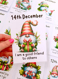 24 Advent Days of Christmas - Affirmation Cards