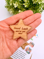 Back To School Lucky Star Pocket Hug
