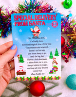 Santa Badge Christmas Eve Box Filler