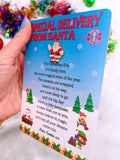 Santa Badge Christmas Eve Box Filler