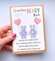 Valentine's Duo Bears - I Love You Beary Much