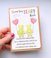 Valentine's Duo Bears - I Love You Beary Much