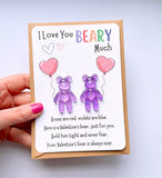 Valentine's Duo Bears - I Love You Beary Much