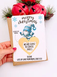 Christmas Scratch Reveal Surprise Gift Cards