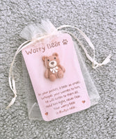 Cute Pocket Worry Bear