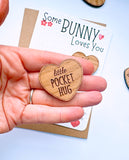 Valentines Some Bunny Loves You Pocket Hug