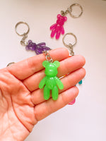 Courage Bear Keyring - Mixed Colour Design