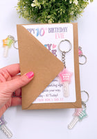 Double Digits Era 10th Birthday Lucky Star Keyring