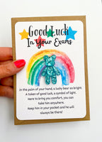 Good Luck Exam Worry Bear