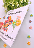 Mothers Day Resin 3D Flower Card