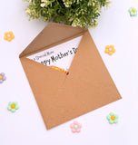 Mothers Day Resin 3D Flower Card