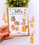 SATs Good Luck Duck Keyring