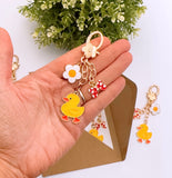 SATs Good Luck Duck Keyring