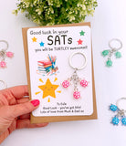 Good Luck SATS Resin Turtle Keychain