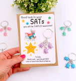 Good Luck SATS Resin Turtle Keychain