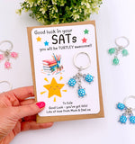 Good Luck SATS Resin Turtle Keychain