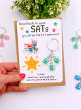 Good Luck SATS Resin Turtle Keychain