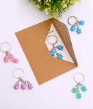 Good Luck SATS Resin Turtle Keychain