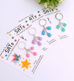 Good Luck SATS Resin Turtle Keychain