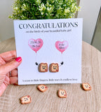 New Baby 3D Toast Card
