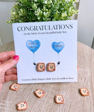 New Baby 3D Toast Card