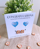 New Baby 3D Toast Card