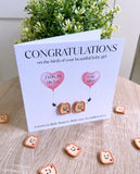New Baby 3D Toast Card