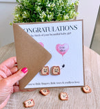 New Baby 3D Toast Card