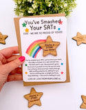 You've Smashed Your SATs Wooden Star