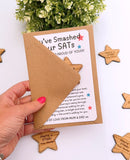 You've Smashed Your SATs Wooden Star